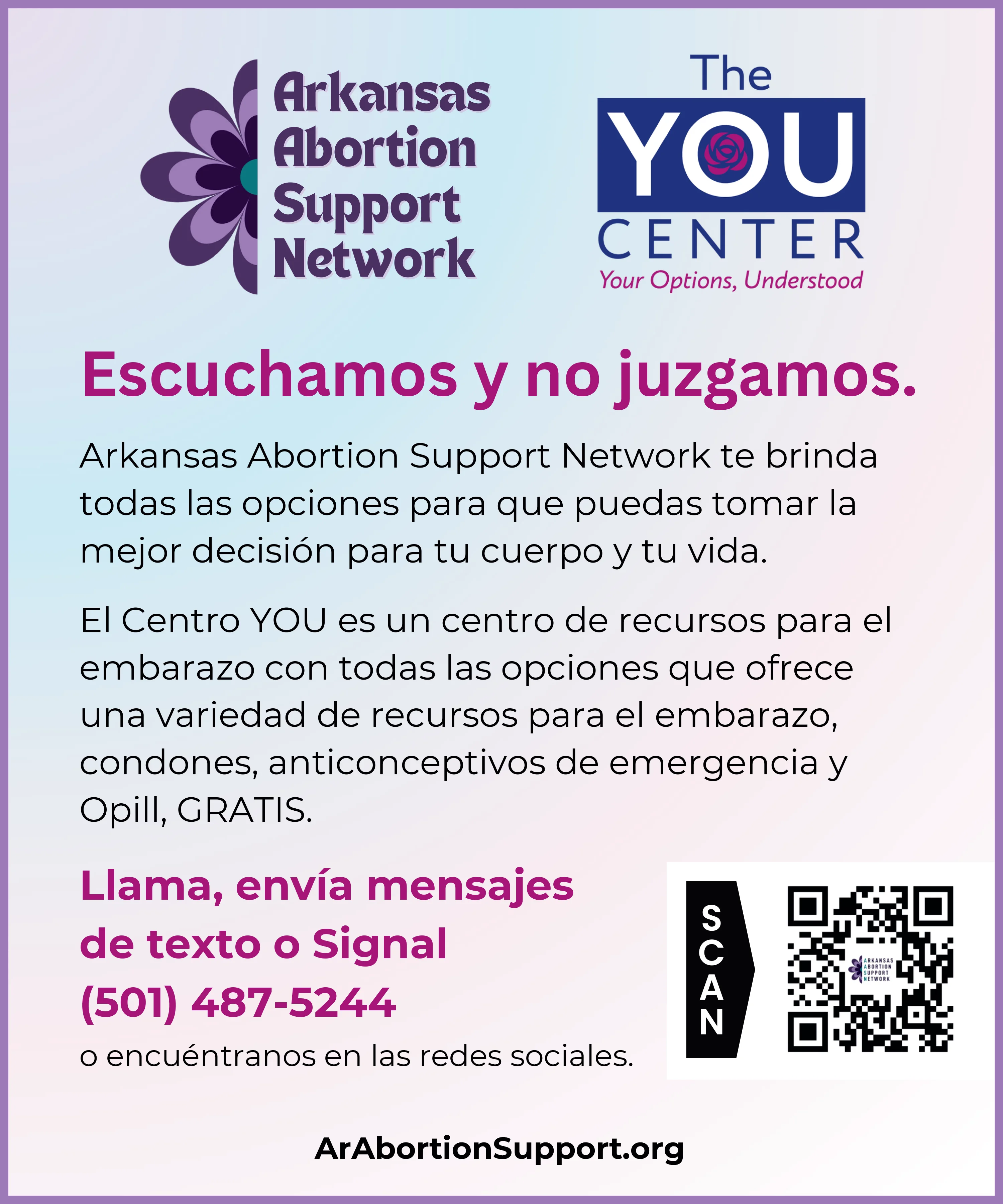Arkansas Abortion Support Network – Español