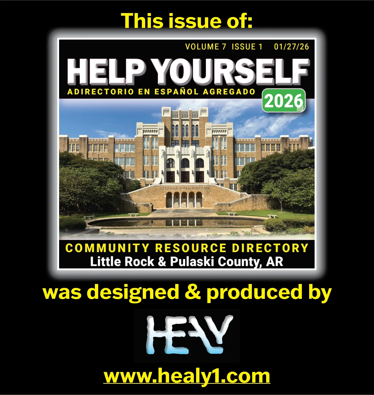 This issue of Help Yourself designed & produced by Healy – healy1.com