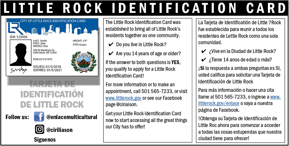 Little Rock Identification Card
